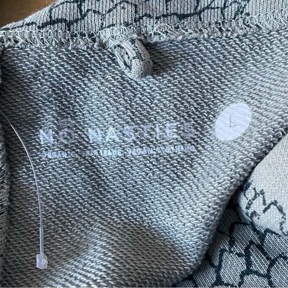 No Nasties Light Gray Goenchi Loopknit Midi Dress Size Large - 47457 - Picture 11 of 13